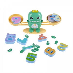 ຫ້ອງນ້ອຍຂາຍຍົກໄດໂນເສົາ Monster Balance Cool Math Game For Kids Fun Educational Toys Number Addition and Subtraction Balance