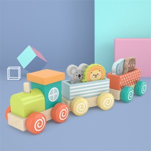 Little Room Wood Train  Toys Set Railway Game Montessori Educational Wooden Train Track Toy Children Gifts