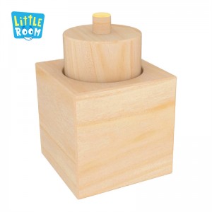 Maza istaba Koka izglītojošas pielāgojamas rotaļlietas Mācību materiāls Bērnu mācību rīks Rotaļlieta Pince Puzzle Block Montessori rotaļlieta