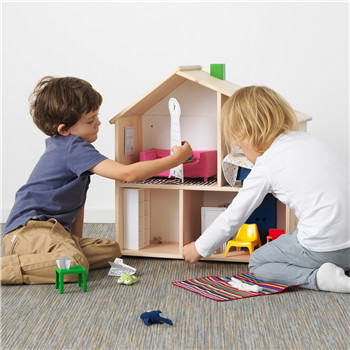 Why do Children Like to Play Dollhouse?