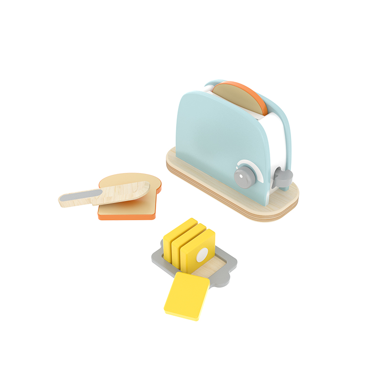 Little Room Pop-Up Toaster Set | Kitchen Pretend Play Toy Set With Breakfast Accessories for Kids