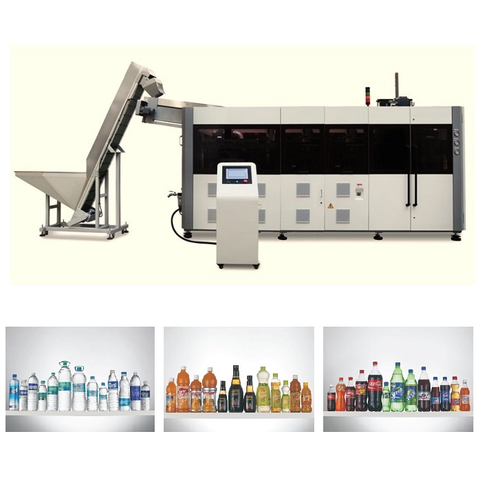 New Technology PET Stretch Blow Molding Machine, Model CP5 to CP9: 10,000 to 18,000bph