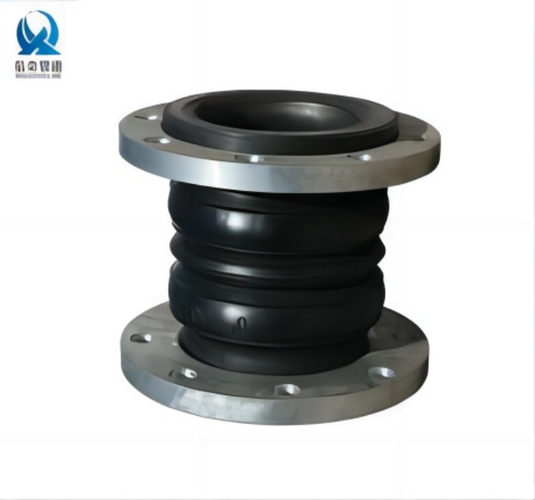 Comparison between single sphere rubber joint and double sphere rubber joint