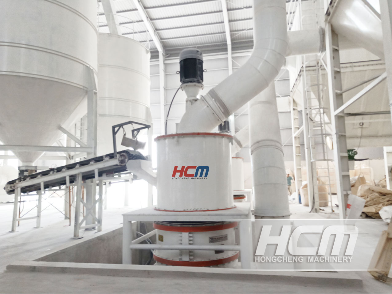 Notkun HCH1395 Heavy Calcium (GCC) Ultrafine Ring Roller Mill í vinnslu og framleiðslu á Heavy Calcium (GCC) dufti|Heavy Calcium (GCC) Ultrafine Mill til sölu