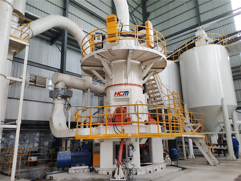 HLMX1100 Superfine Vertical Mill – 95 000 tonn/år marmorpulverprosjekt i GuangXi