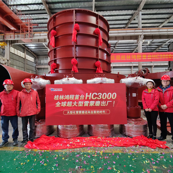 Знаковое событие — глобальная сверхбольшая мельница Raymond HC3000, независимо разработанная компанией Guilin Hongcheng, была официально выпущена на рынок 3 ноября 2021 года!