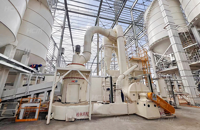 Application of Raymond grinding in artificial sand production line
