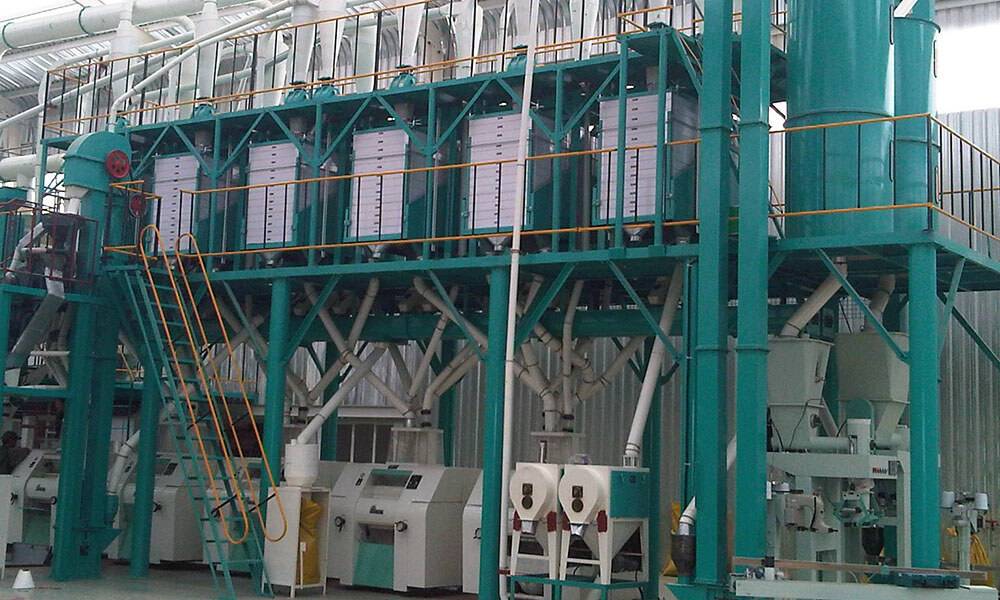 High Quality Grain Processing Equipment Wheat Machine - 100t/24h Maize Flour Milling Machine  – Hongdefa