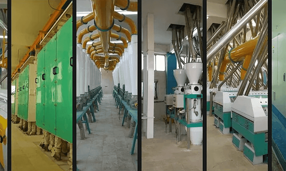 Factory wholesale Wheat Flour Mill Factory - 200 T/24H WHEAT FLOUR MILL – Hongdefa
