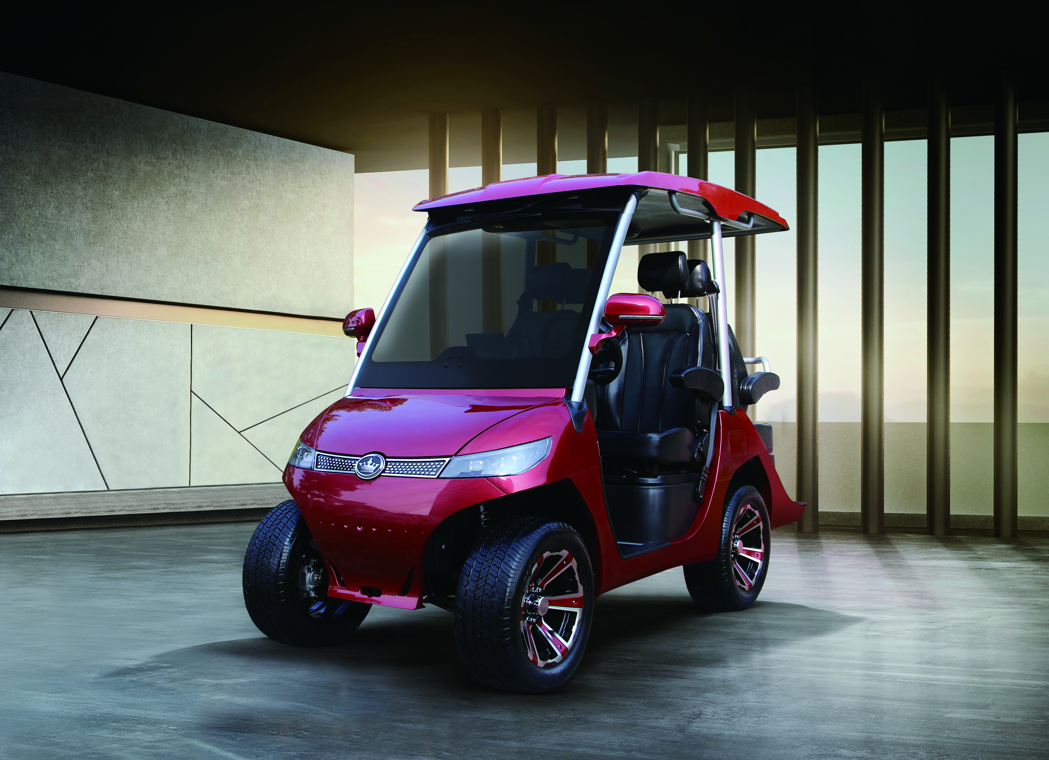 HDK presenterar ny golfvagn med namnet D3