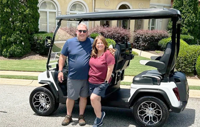 Golf Cart: Condita "senior" More Fun