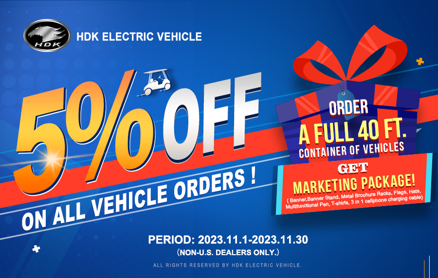Exciting News: HDK Electric Vehicle’s Amazing November Sales Event
