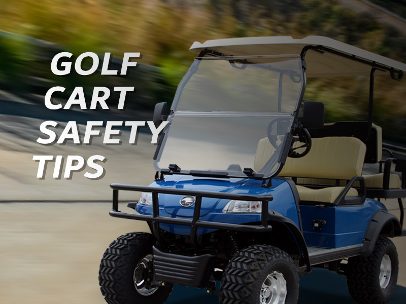 Cunsiglii di sicurezza di u carri di golf