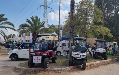 HDK ELECTRIC VEHICLE-FORESTER 4 IN The Israel Agricultural Exhibition