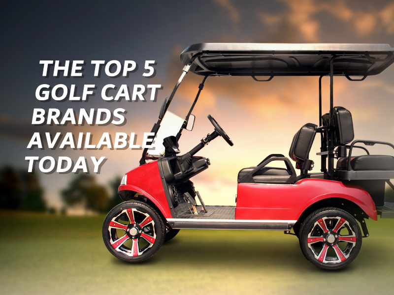 As 5 principais marcas de carros de golf dispoñibles hoxe
