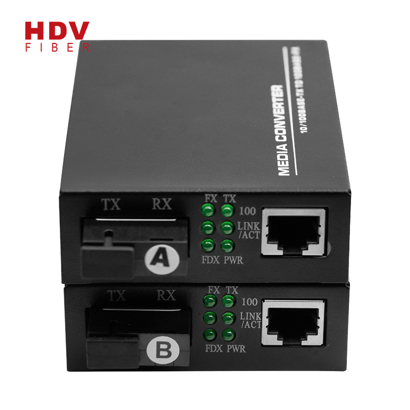 Wifi Repeater Router - 10/100m Single Port 20KM Sc Fiber Media Converter – HDV