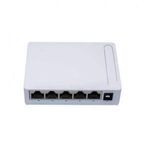 Conmutador de red de fábrica de Shenzhen Gigabit 5 puertos 10/100/1000Mbps Ethernet Conmutador no administrado