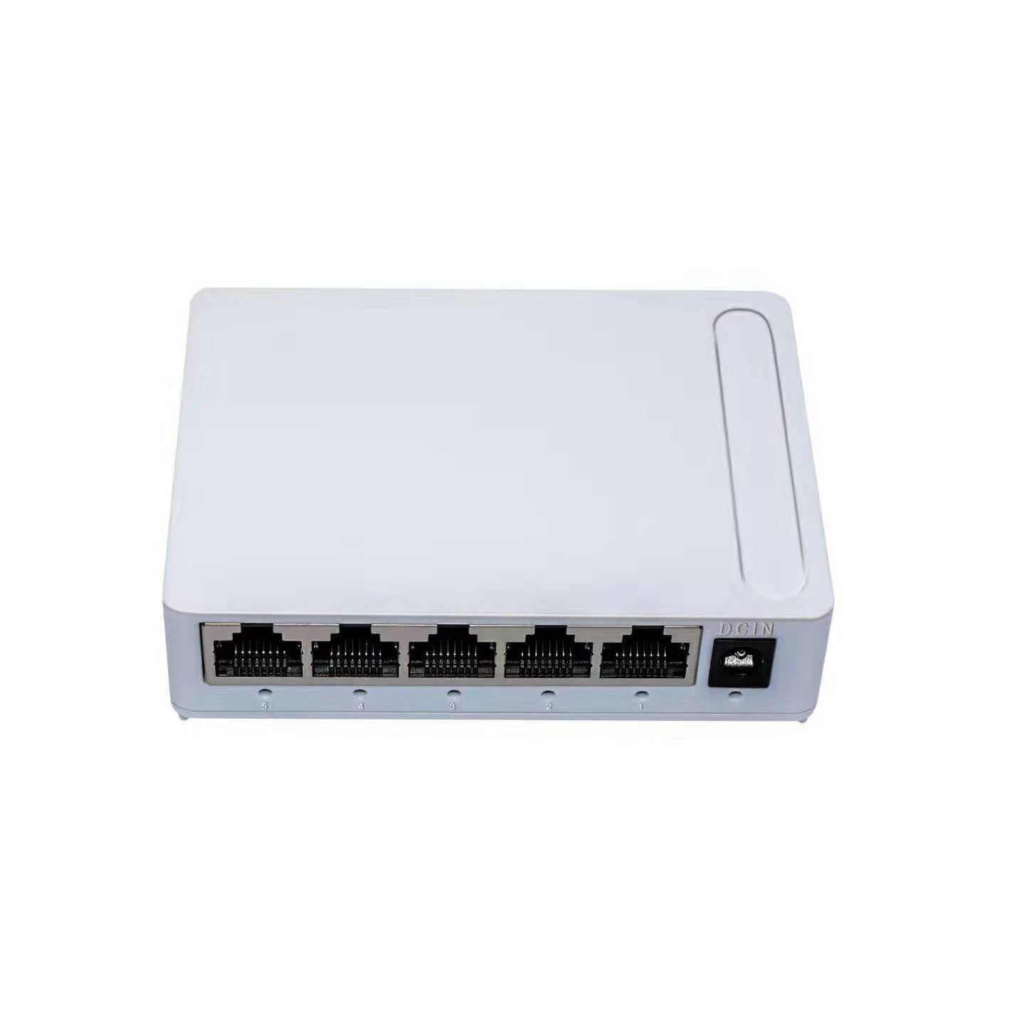 Shenzhen Factory Network Switch Gigabit 5-Port 10/100/1000Mbps Ethernet Unmanaged Switch Featured Image