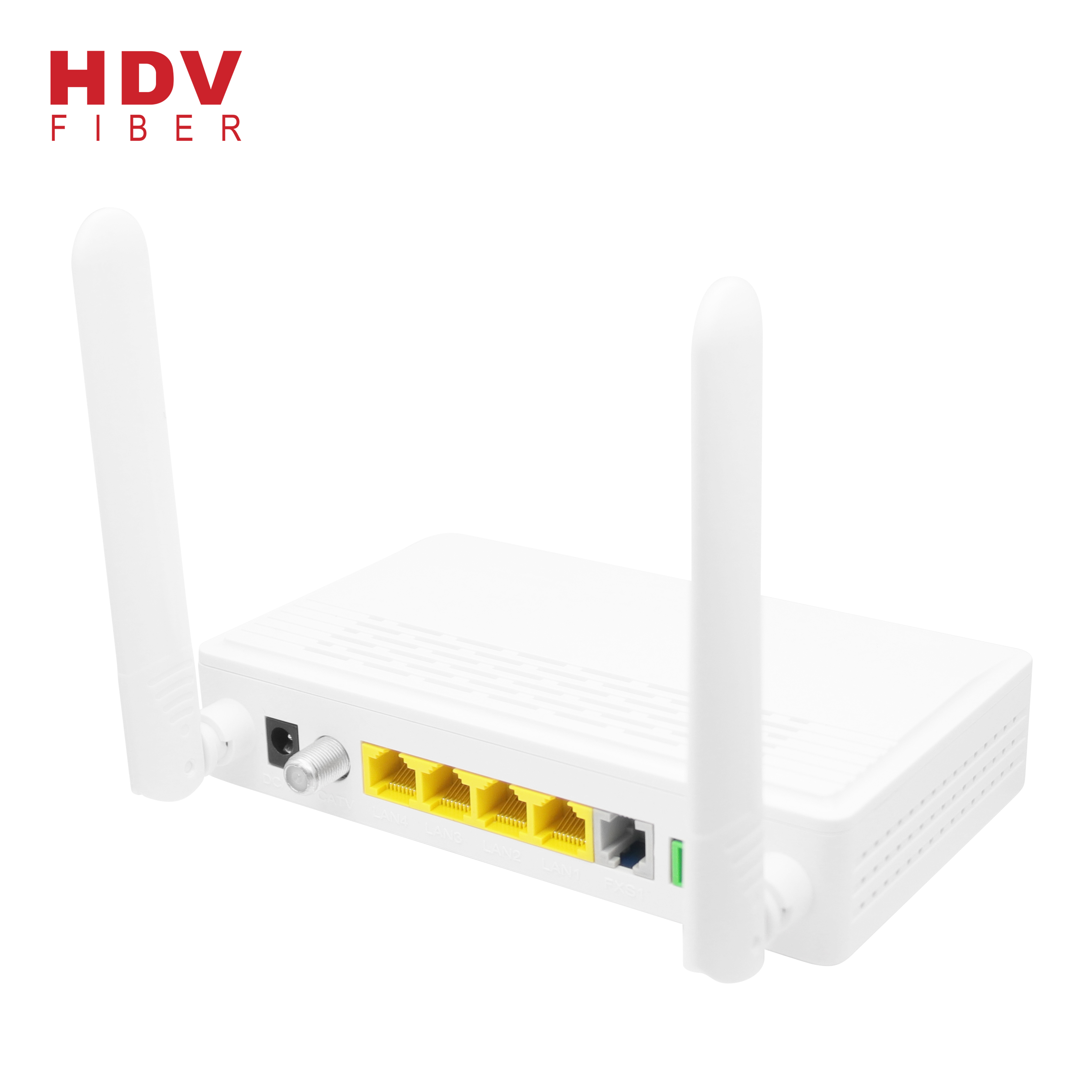 Discount wholesale Gepon Sfp - Good Price 1GE 3FE WIFI CATV PHONE Router FTTH GPON ONT ONU – HDV