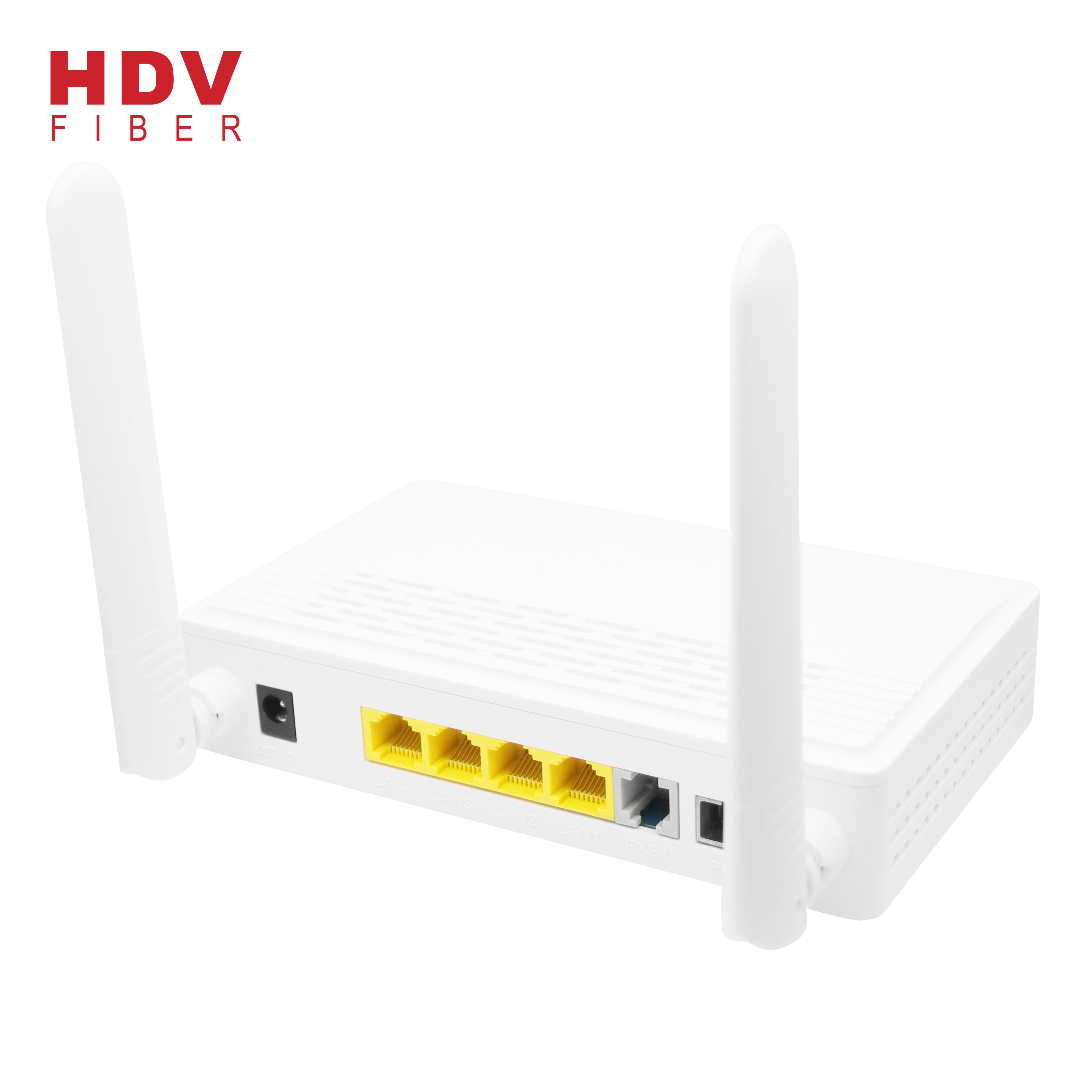 2019 New Style Cheap Onu - XPON Both Gpon and Epon ONU 1GE 3FE phone for Family Gateway WIFI with 2 Antennas – HDV
