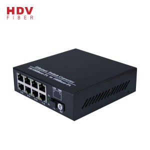 Commutador Ethernet ràpid de 8 ports Commutador de xarxa de 10/100 Mbps Compatible amb Cisco
