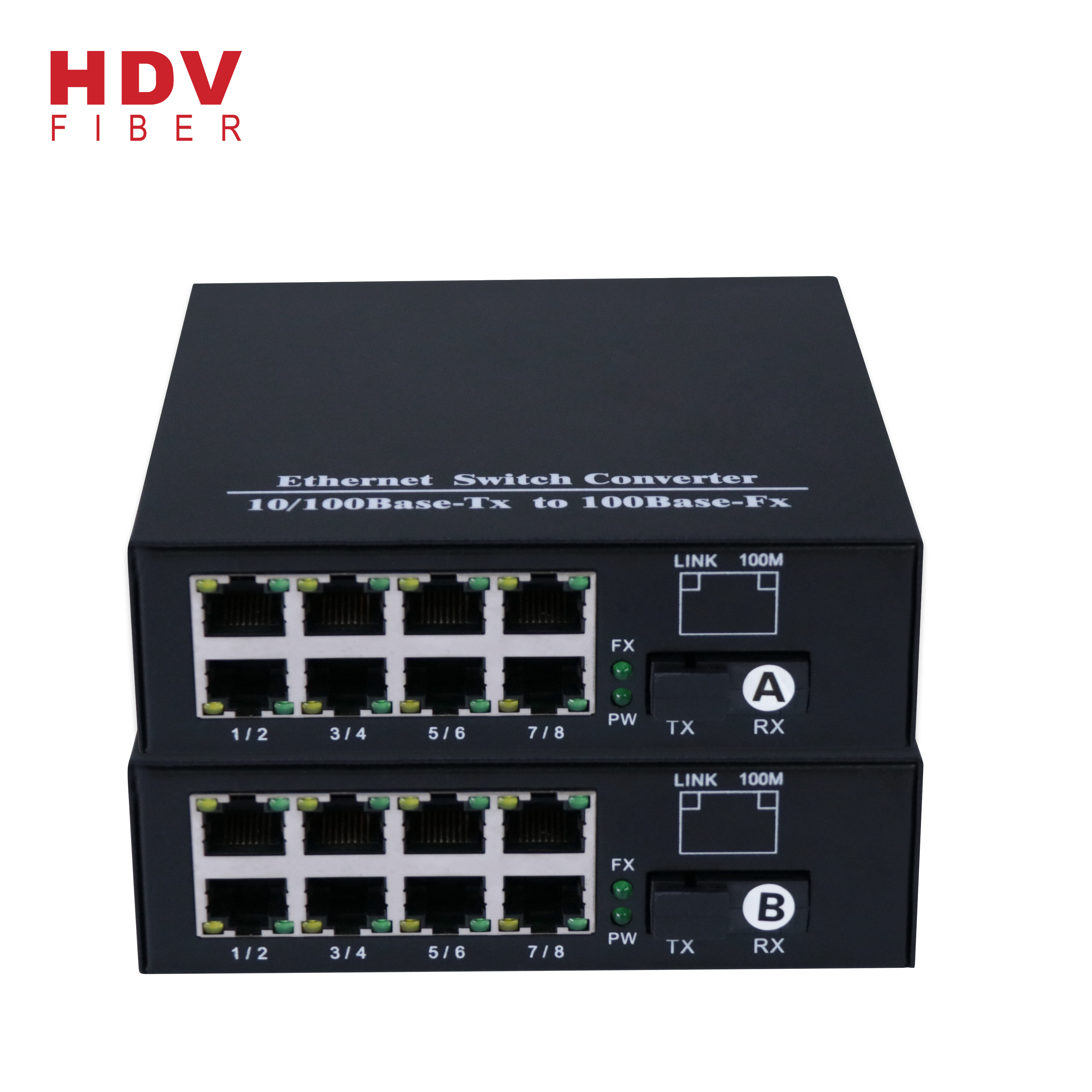 Hot New Products Managed Switches - Fast 8 port ethernet switch 10 / 100 Mbps network switch Compatible cisco – HDV