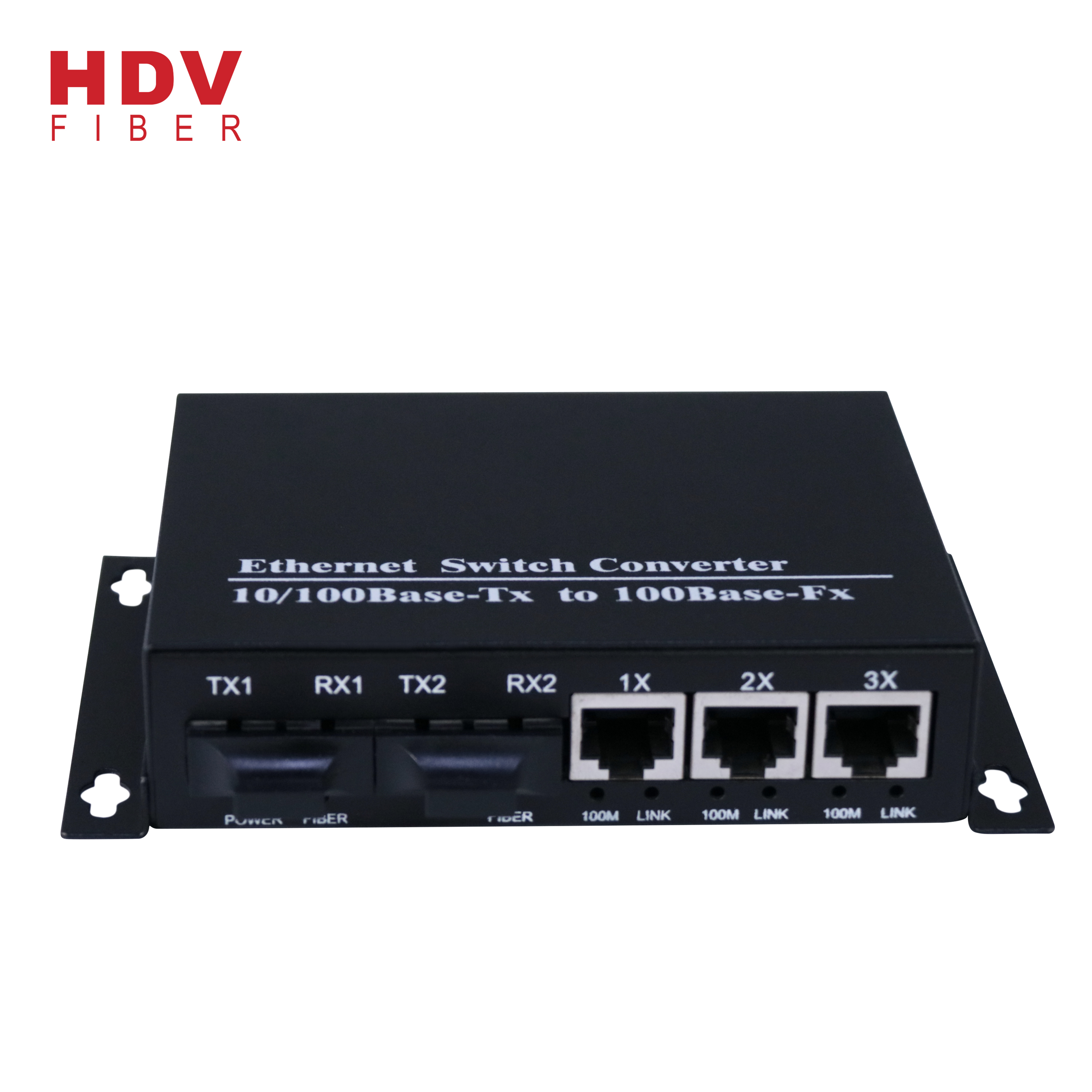 2019 China New Design Transceiver Switch - New Model Dual Fiber Compatible Huawei Industrial 3 Port Ethernet Switch – HDV