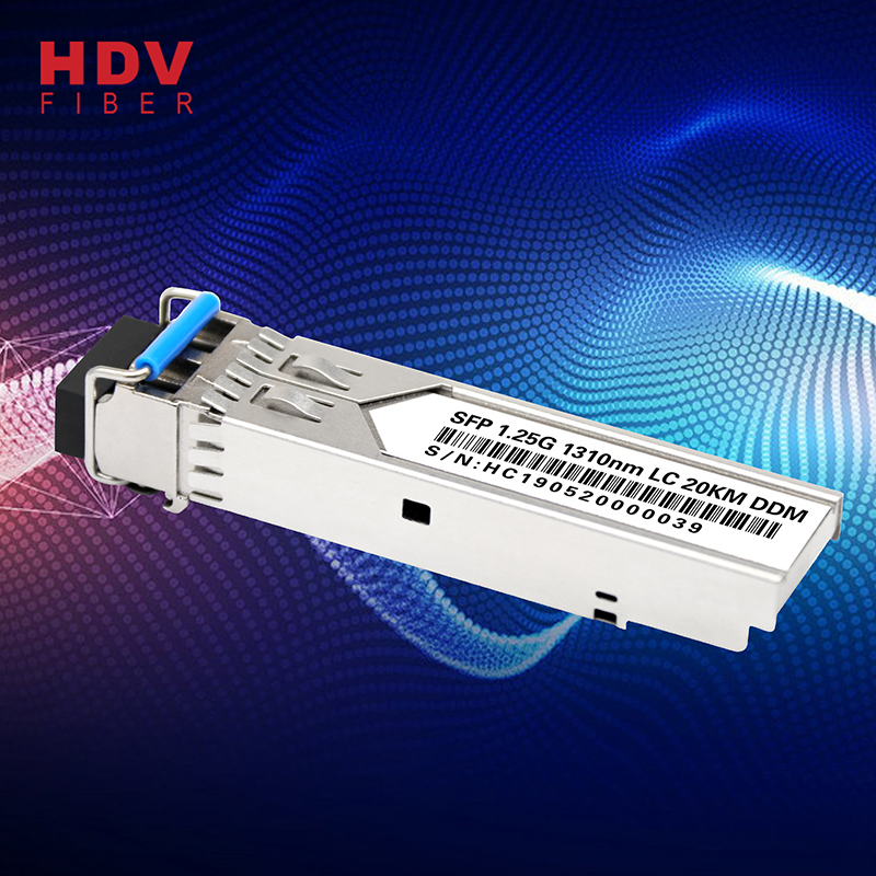 Factory directly supply Transceiver Sfp - 1.25G 1310nm 20KM Single mode dual fiber LC Sfp Module – HDV