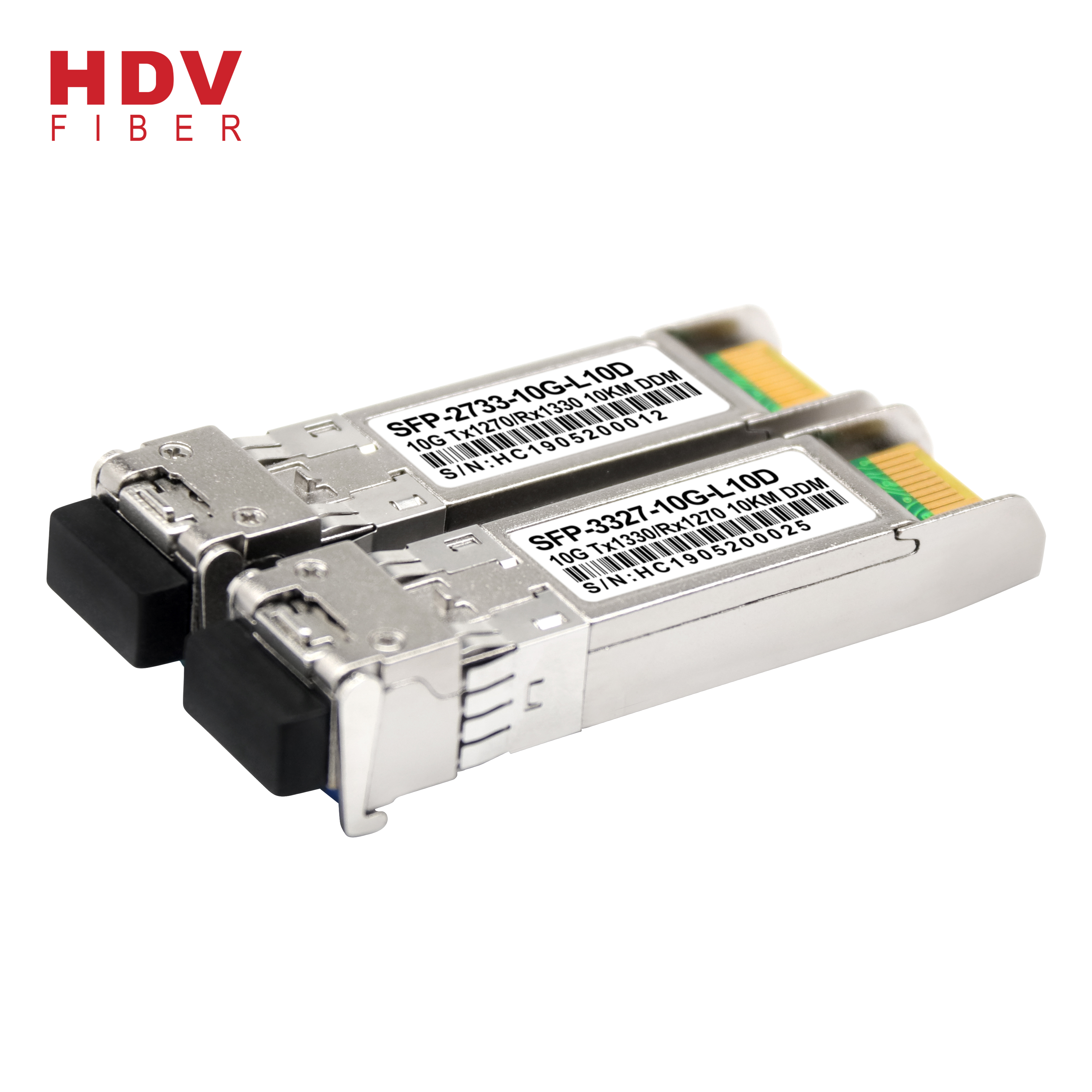 High Quality Sfp Double Fiber Transceivers - 10g bidi sfp 10km 1330 1270 optical fiber transceiver sfp module – HDV