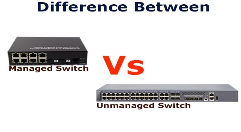 Diferans ant Managed vs Unmanaged switch ak kiyès pou achte?