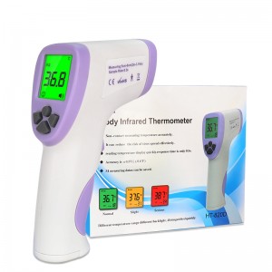 Baby Adult Temperatūras termometrs bezkontakta infrasarkanais pieres digitālais