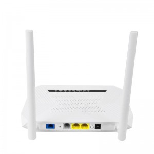 FTTH Fiber Optic Network Router 1GE+1FE+WIFI+1POTS Dual Pon Port XPON GEPON EPON GPON ONU