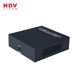 Hot Product 8*10/100M RJ45 port and 1*1000M gigabit fiber Port Media Converter