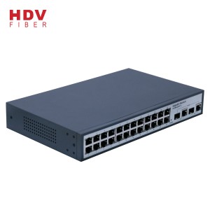 Factory Wholesale Cheap Network Oem Ethernet 24 port fiber switch