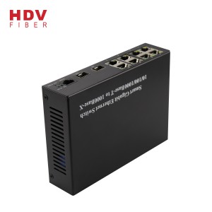 Manageable 1*10/100/1000M RJ45 Port And 7 Ethernet 10/100base-tx 8 Port Network Switch SFP