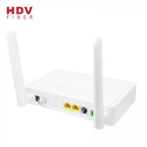 Vysoce kvalitní podpora routeru FTTH 1GE+1FE Wifi CATV TELEFON GPON XPON ONU