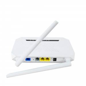 Enrutador de red de fibra óptica FTTH 1GE + 1FE + WIFI + 1POTS Dual Pon Puerto XPON GEPON EPON GPON ONU
