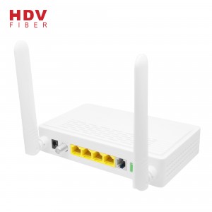 Prìs mhath 1GE 3FE WIFI CATV FONE Router FTTH GPON ONT ONU