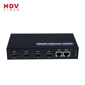 En stock Full Gigabit 4 Port Sfp Ethernet Switch Compatible Huawei