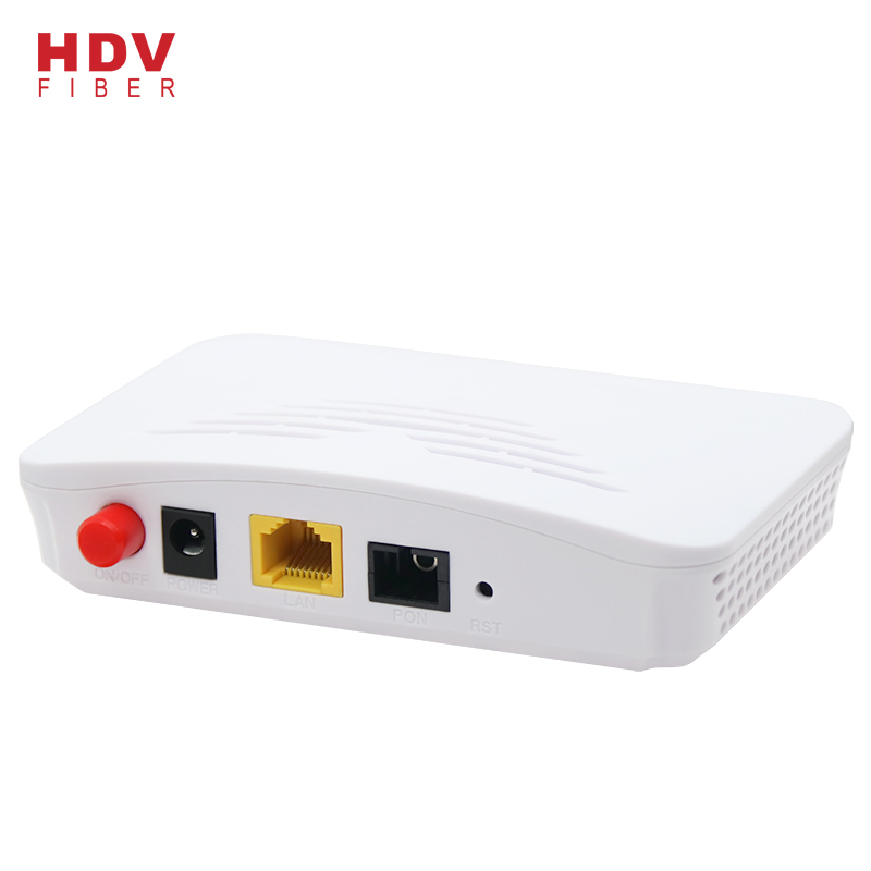 Top Quality 10gbase-T Sfp - FTTH FTTO FTTB application,1.25Gbps 1 PON port 1GE gepon epon onu  with zte chipset Auto-negotiation RJ45 port – HDV