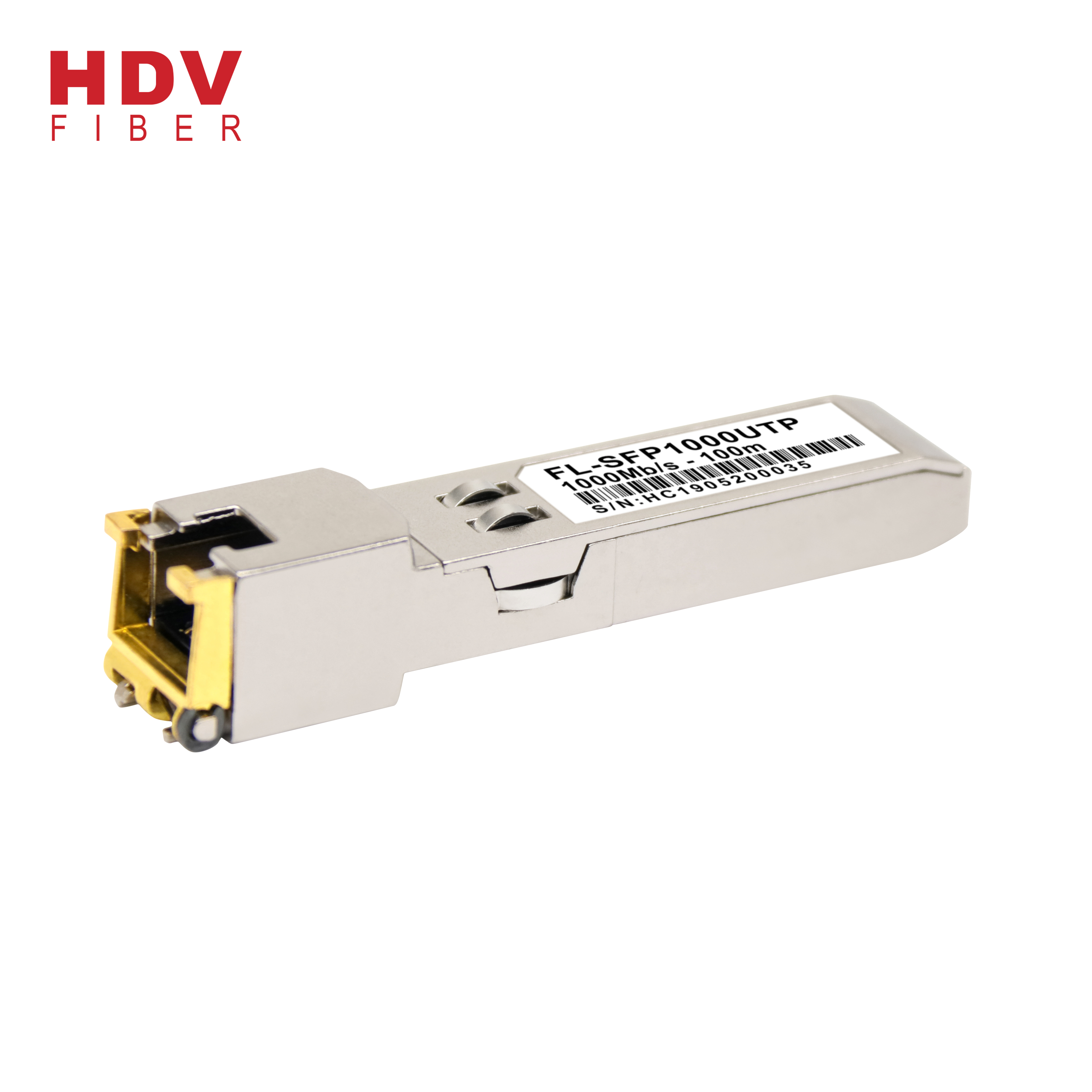 Manufacturer for Fiber Converter - copper sfp module 1000base-t sfp rj45 100m optical transceiver compatible with cisco – HDV
