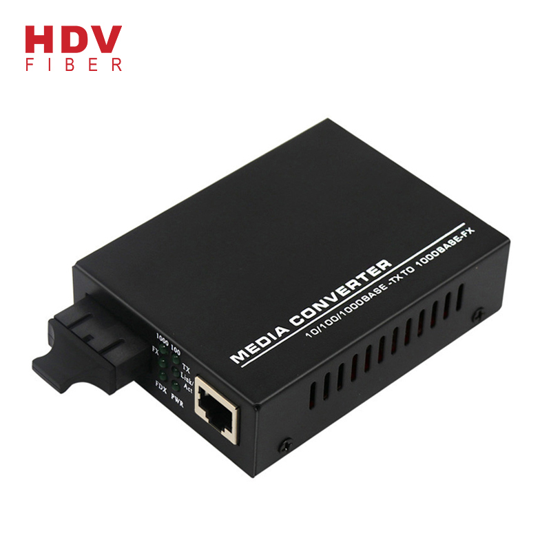 Fiber Optic Network Terminal - 10/100M dule fiber optic Media converter – HDV