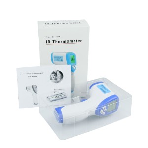 In Stock CE FDA Approved No Contact Dc 3V Digital Head Touchless Thermometer Forehead