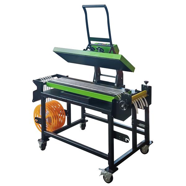 Upgrade Ribbon Printing Roller Heat Press Dual Heated Lanyard Printing Machine Featured Image