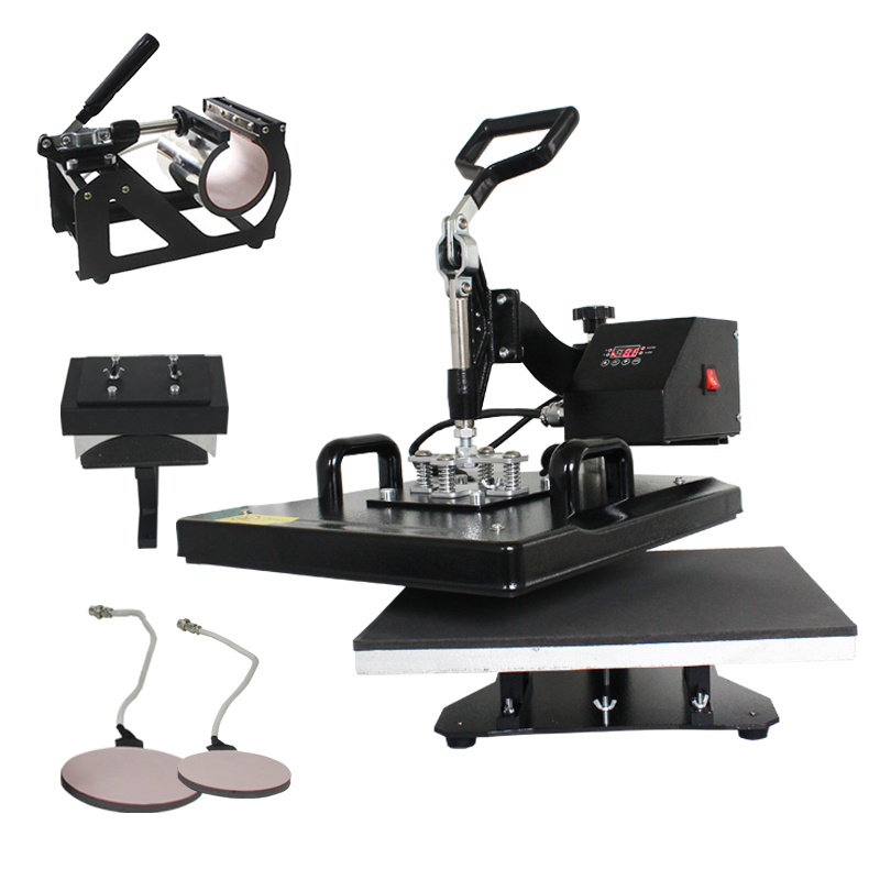 CE Approved 5 IN 1 / 6 IN 1 Combo Multi-functional Rotary Heat Press Machine Featured Image