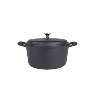 Hot Sale Cast iron Cookware Preseasoned Casserole Pot Cast Iron Dutch Oven For Restaurant Equipment