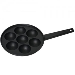 Excellent quality Cast Iron Pots Set Cookware - Cast Iron Aebleskiver Pan, Ebelskiver Pan, for Pancake Mold, Cake Pop Pan, and Takoyaki Maker for Danish Stuffed – Chuihua