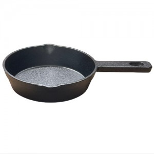 Cast Iron Frying Pan Skillet Non-stick Pre-seasoned Pan for Pancake Skillet with Handle