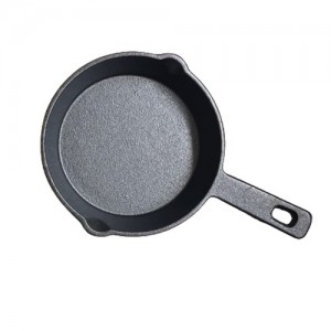 Cast Iron Frying Pan Skillet Non-stick Pre-seasoned Pan for Pancake Skillet with Handle