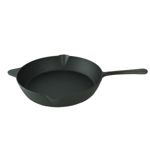 Factory Free sample Skillet Pan Divided Split - Best pre seasoned round cast iron frying pan – Chuihua